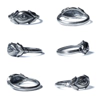 Image 2 of Vigil ring in sterling silver or gold