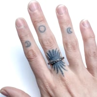 Image 3 of Willow band in sterling silver or gold