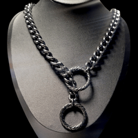 Image 4 of Gunmetal circle slip chain