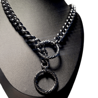 Image 3 of Gunmetal circle slip chain