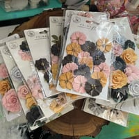 Pink halloween prima flowers