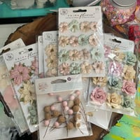 Pastel Christmas Prima fowers