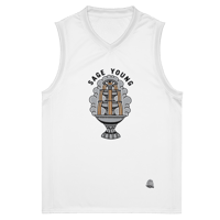 Image 2 of "HOOP DREAMS" SAGE YOUNG BASKETBALL JERSEY