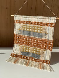 Image 1 of WOVEN WALL HANGING ‘PEAKS’