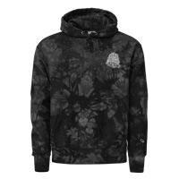 Image 2 of Sage Young Champion tie-dye hoodie