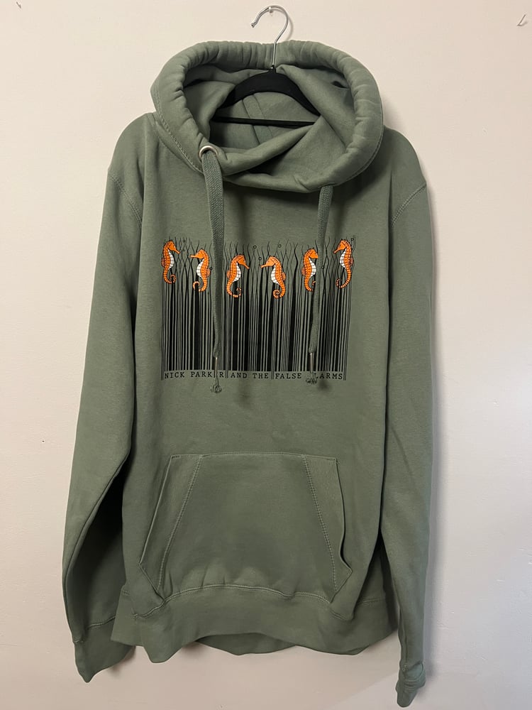 Image of Seahorse Cross Neck Hoodies