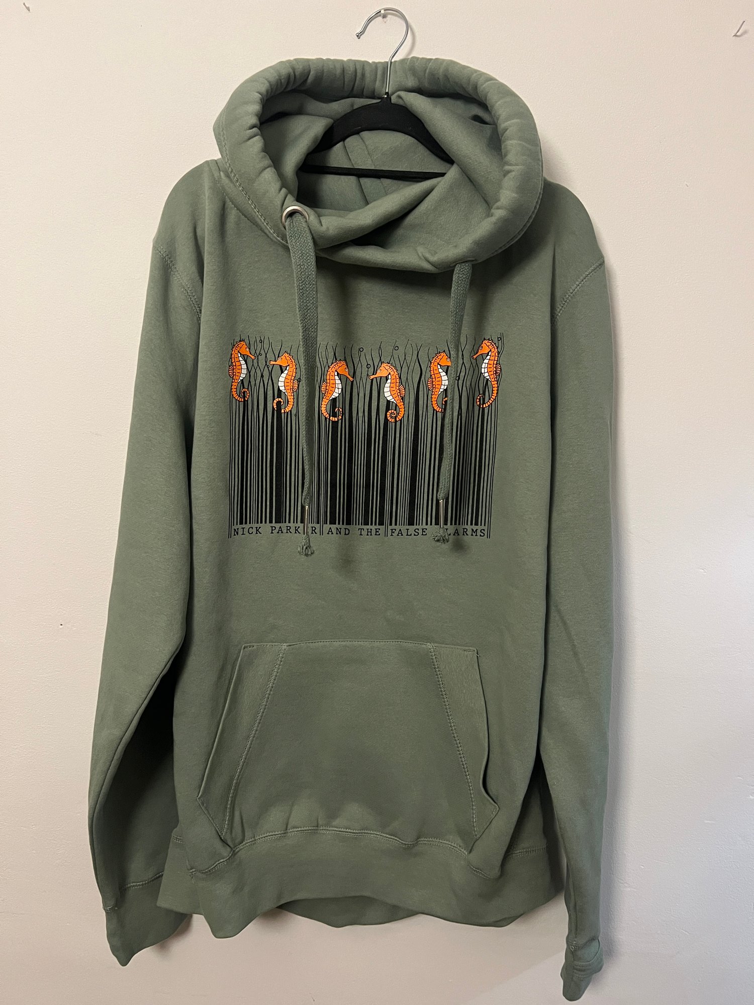 Image of Seahorse Cross Neck Hoodies
