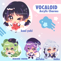 Image 1 of Vocaloid Acrylic Charms Vol 6