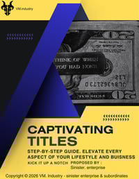 Captivating Titles For Entrepreneurs| Titles,descriptions and more.