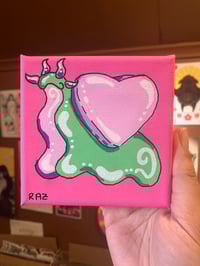 Conversation Heart Snail Painting (add a phrase!)