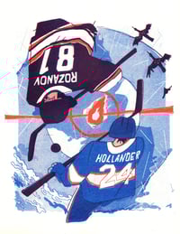 Image 3 of Heated Rivalry Risograph Print