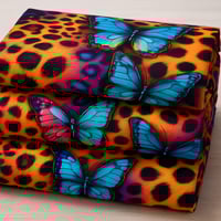 Image 2 of PRISM LEOPARD WINGS FABRIC BY THE YARD