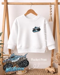 Image 1 of Monster Trucks Megaladon Kids Sweatshirt