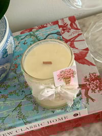 Image 3 of Anthro Raspberry Rose No 540 Baccarat Wooden Wick Soy Candle 