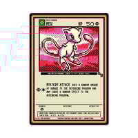 Image 1 of Mew (Card Pop!) - Pokémon TCG Game Boy Color Promo Card [LIMITED]