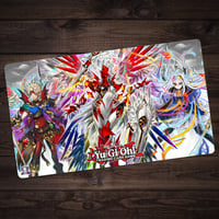 Image 1 of Artmage Legendary Trio! Yu-Gi-Oh! Playmat