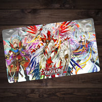 Image 2 of Artmage Legendary Trio! Yu-Gi-Oh! Playmat