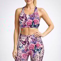 Image 2 of WILD REIGN SPORTS BRA AND LEGGING SET