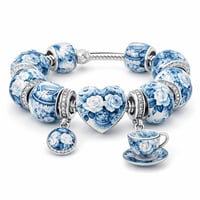 Image 2 of OLD WORLD CHINA INSPIRED BEADS AND CHARMS PACK 