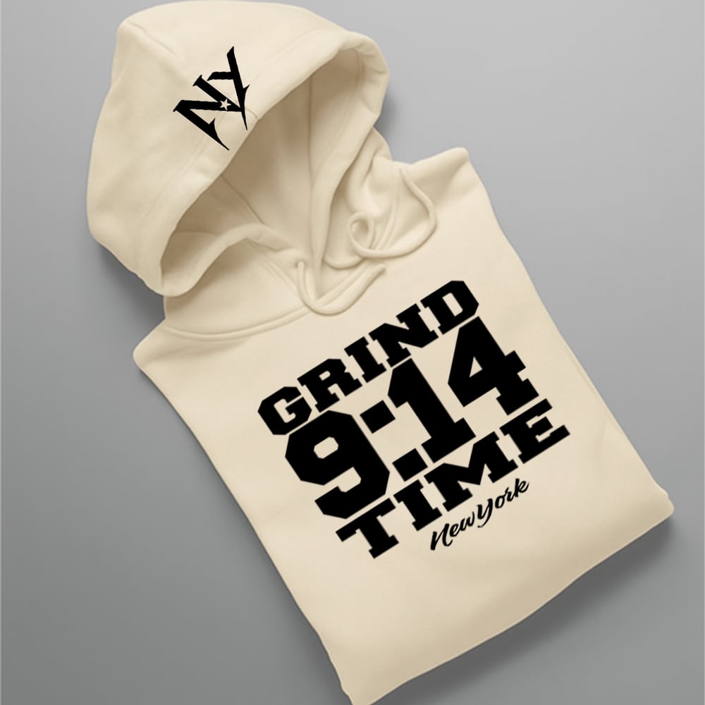 Image of EXCLUSIVE GRIND-TIME 9:14 HOODIES