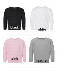 Image 3 of Monster Trucks Sparkle Smash Kids Sweatshirt