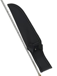 Image 1 of Black Nylon Fixed Knife Sheath for Hunting  Camping Outdoor Carry