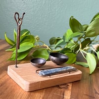 Image 2 of Clarity Meditation Kit — Hum Bowls & Blue Kyanite