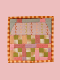 Image 1 of Home Sweet Home Pot Holder / Pink