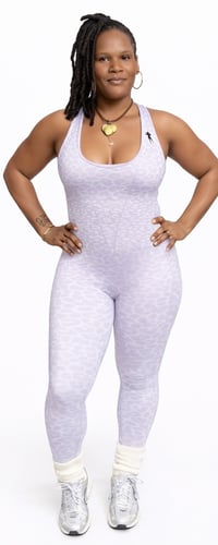 Image 1 of Purple Sleeveless Jumper