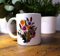 Image 1 of Handmade Grandma, Your Love Makes Life Bloom Mug, coffee, tea, drink, cup, Mother's Day