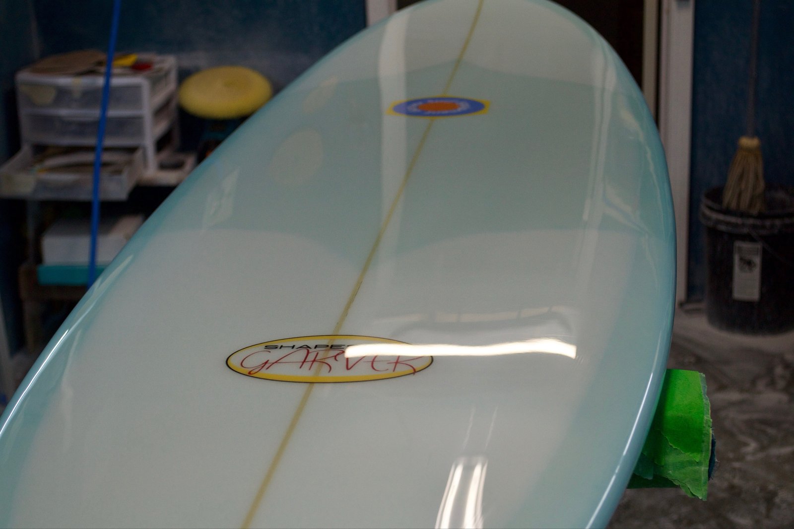 EIGHT SURFBOARD  6’4”×19 1/4”×2 7/16” 8' Ultimate Longboard Surfboard with Aloha Print Inlay (Poly