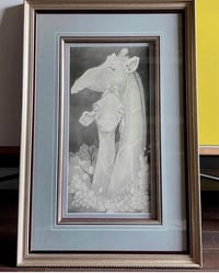 Image 3 of “Coming through the treetops”, Framed Litho Print