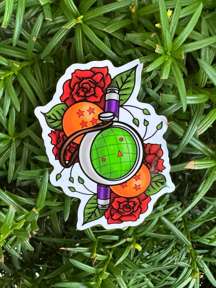 Image of Dragon Radar Sticker