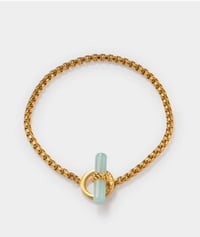 Image 4 of Katie Loxton Azura  Gold Waterproof T-Bar Bracelet