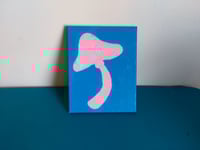 Image 4 of Pink & Blue Mushroom