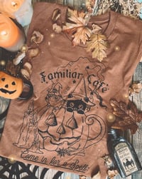 Image 1 of Familiar Cafe tees