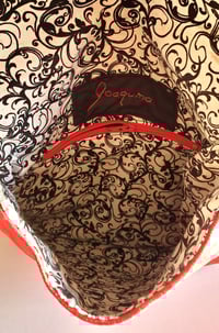 Image 4 of Winter Blossom Suede Crossbody Bag