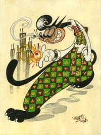 Catchuco Original Watercolor Painting