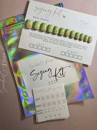 Square shape sizing kit