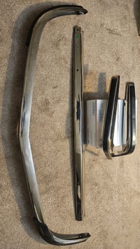 Image 2 of 240z Front and Rear Bumper set (reproduction) - WITH RUBBER - 70-72