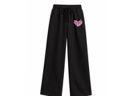 BLACK LOVE SWEATPANTS