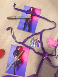 Image 3 of Worn Raven lingerie and four signed 4x6s photos 