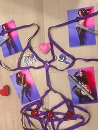 Image 4 of Worn Raven lingerie and four signed 4x6s photos 