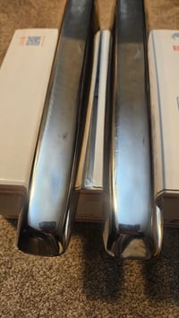 Image 2 of 240z Original Rear Bumper 3 piece - WORKED - NO HOLES