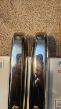 Image 3 of 240z Original Rear Bumper 3 piece - WORKED - NO HOLES