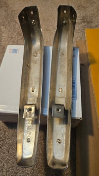 Image 6 of 240z Original Rear Bumper 3 piece - WORKED - NO HOLES