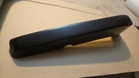 Image 3 of 240z Rear Bumper 3 piece (reproduction) - BLACK, NO HOLES - 70-72