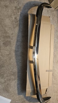 Image 1 of 240z Front Bumper (reproduction) - WITH RUBBER - 70-72