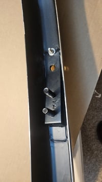 Image 5 of 240z Front Bumper (reproduction) - WITH RUBBER - 70-72