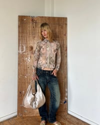 Image 7 of METALLIC LEATHER BAG